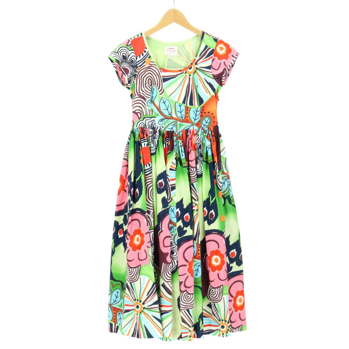 Tea Dress - Floral Fairground