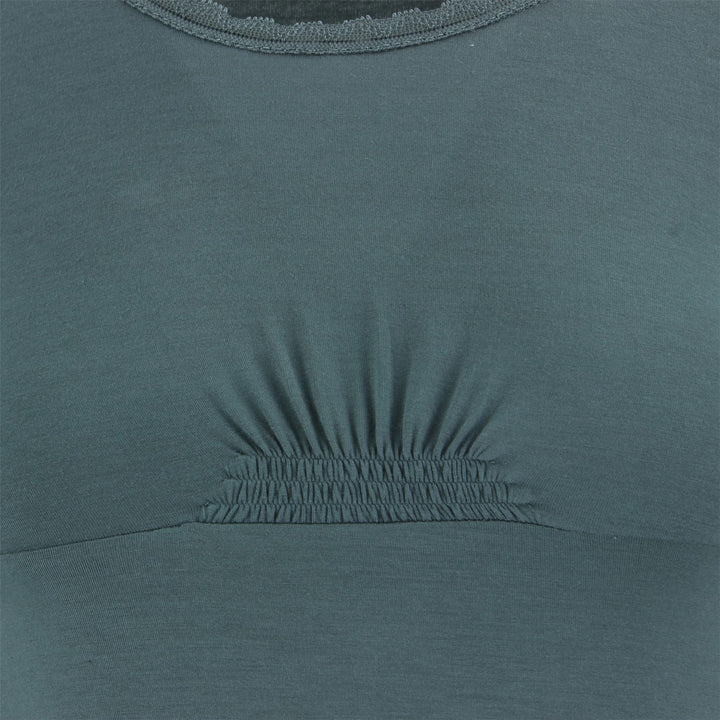 3/4 Sleeve Top - Blue