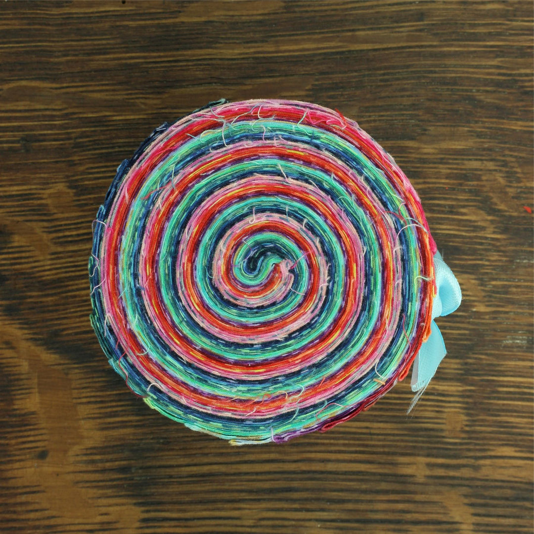 Jelly Roll - 20 Strips of 2.5" x 37" Cotton Batik
