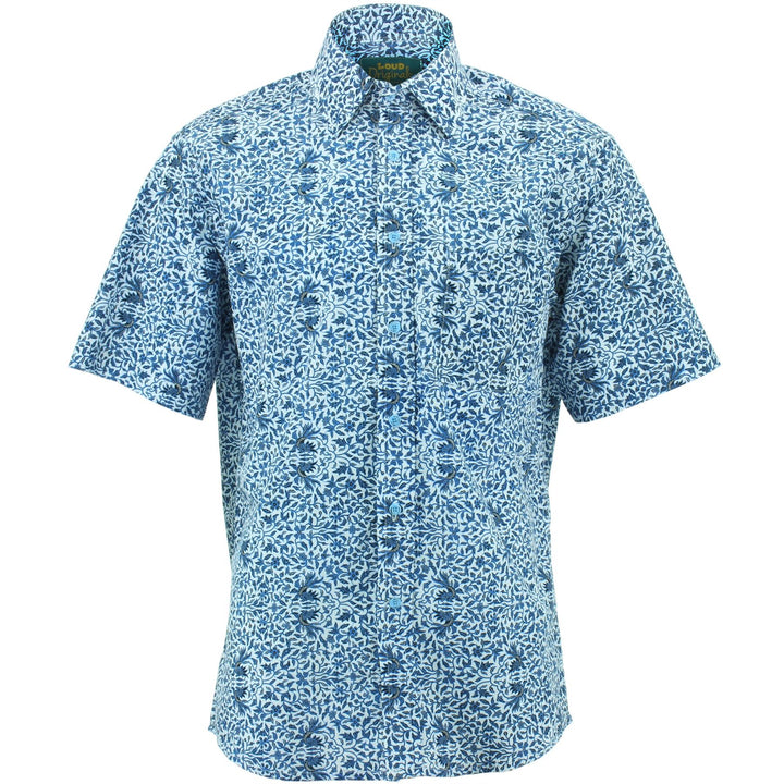 Regular Fit Short Sleeve Shirt - Ditzy Jacobean