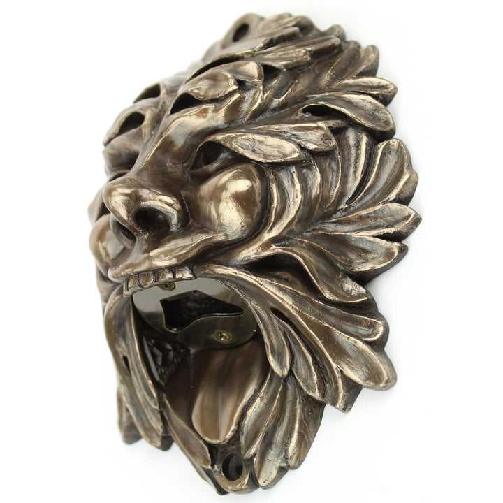 Wall Mounted Character Bottle Opener - Green Man NEW DESIGN (Bronze)