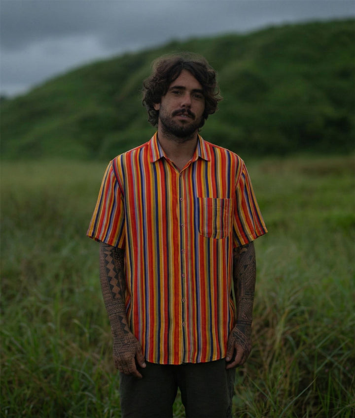 Regular Fit Short Sleeve Shirt - Sunset Circus