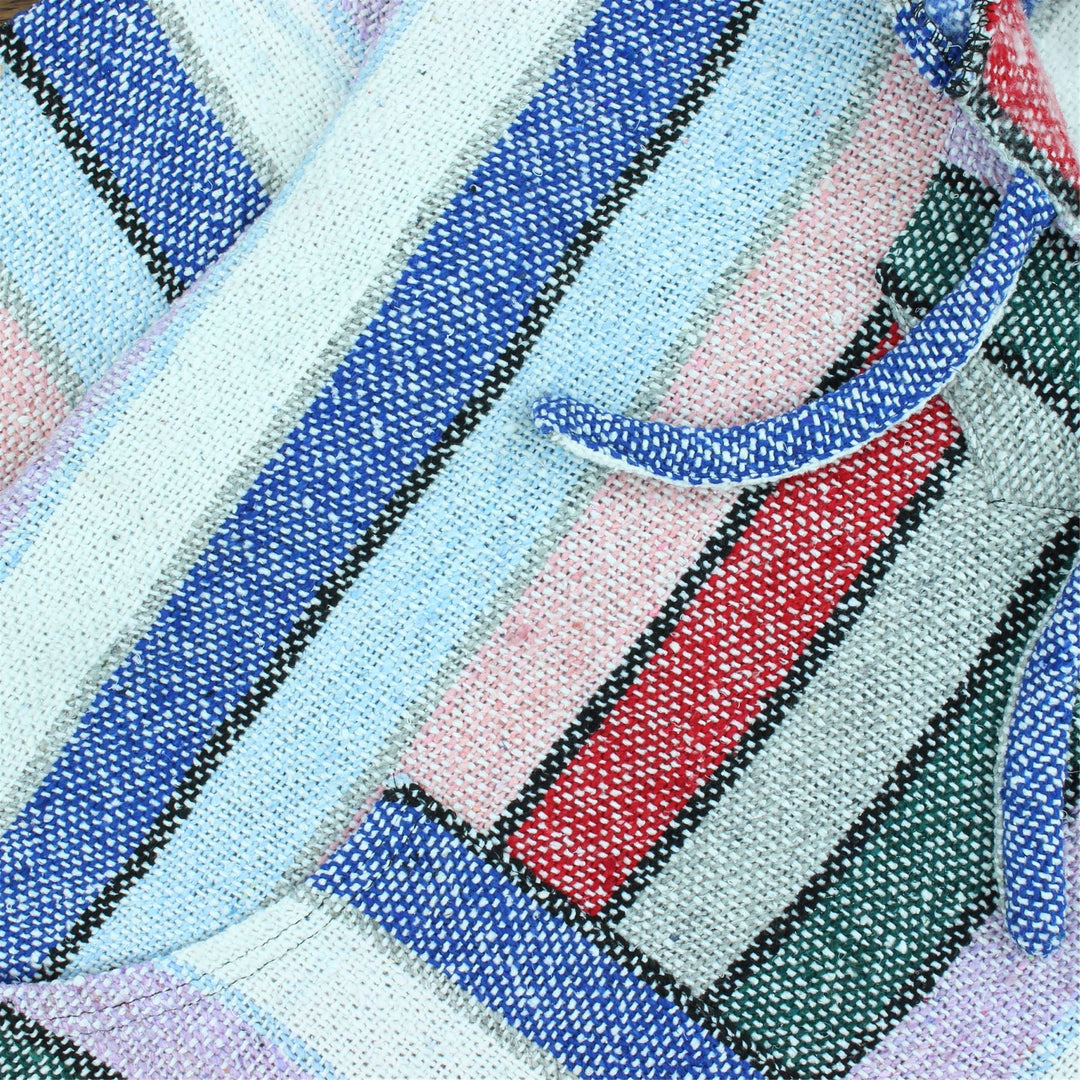 Recycled Mexican Baja Jerga Hoody - Pastel