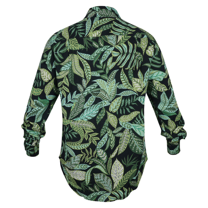 Regular Fit Long Sleeve Shirt - Tropical Woodland