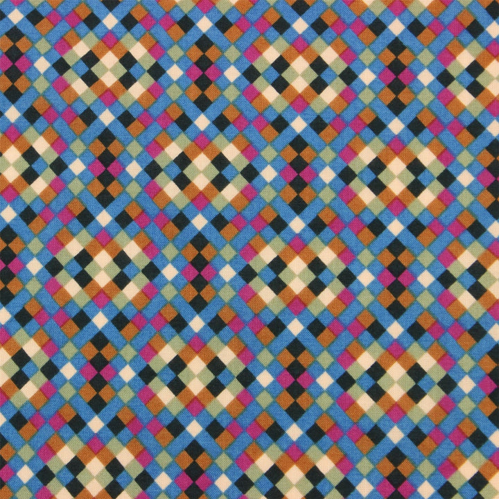 Tailored Fit Short Sleeve Shirt - Pixelated Tiles