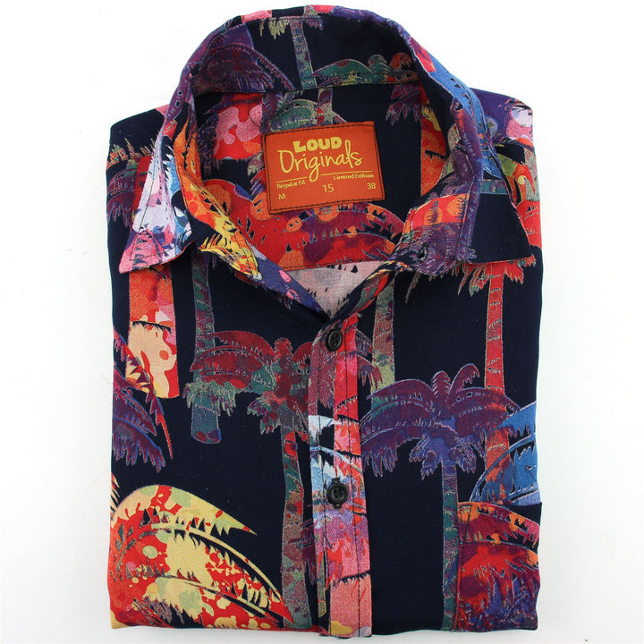 Regular Fit Short Sleeve Shirt - Beach Rave