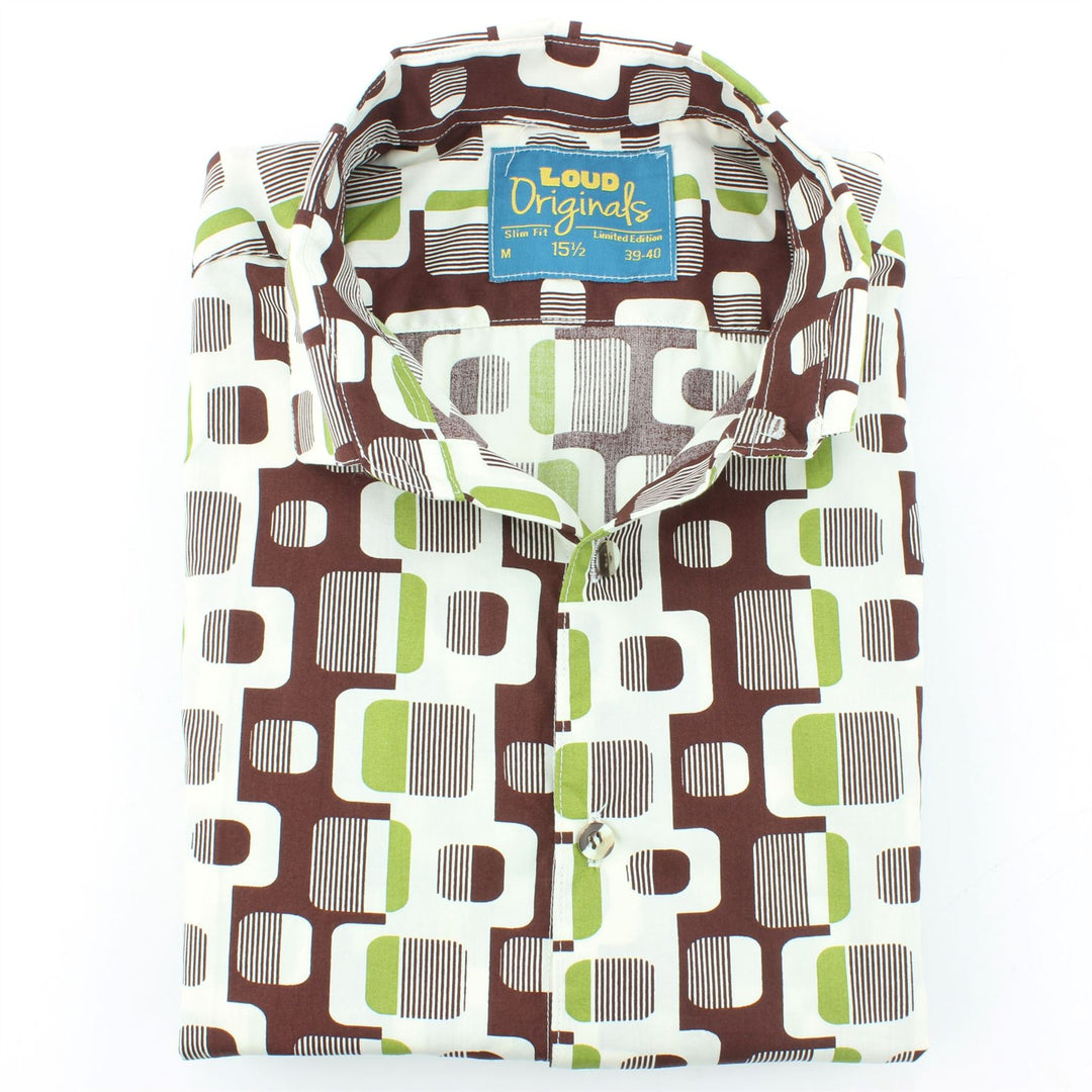 Slim Fit Short Sleeve Shirt - Retro Chain