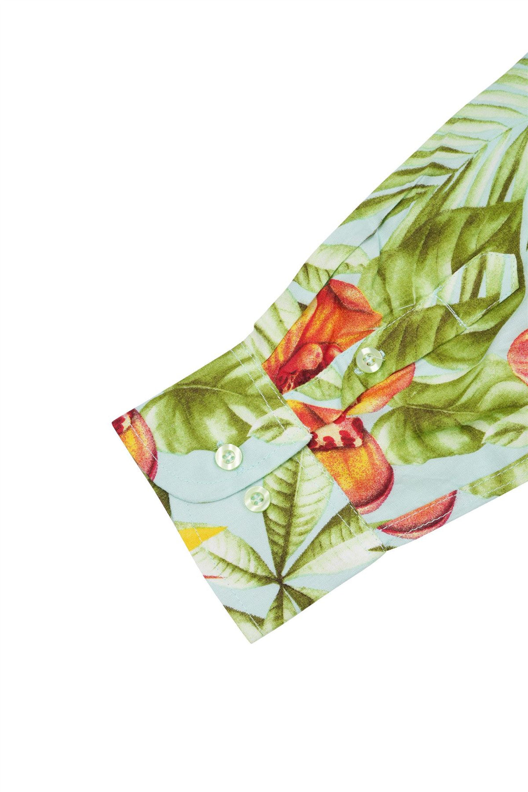 Regular Fit Long Sleeve Shirt - Tropic Solstice