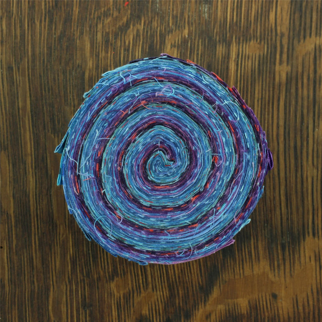 Jelly Roll - 20 Strips of 2.5" x 37" Cotton Batik