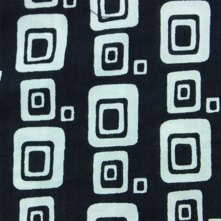 Tailored Fit Short Sleeve Shirt - Block Print - Squircles