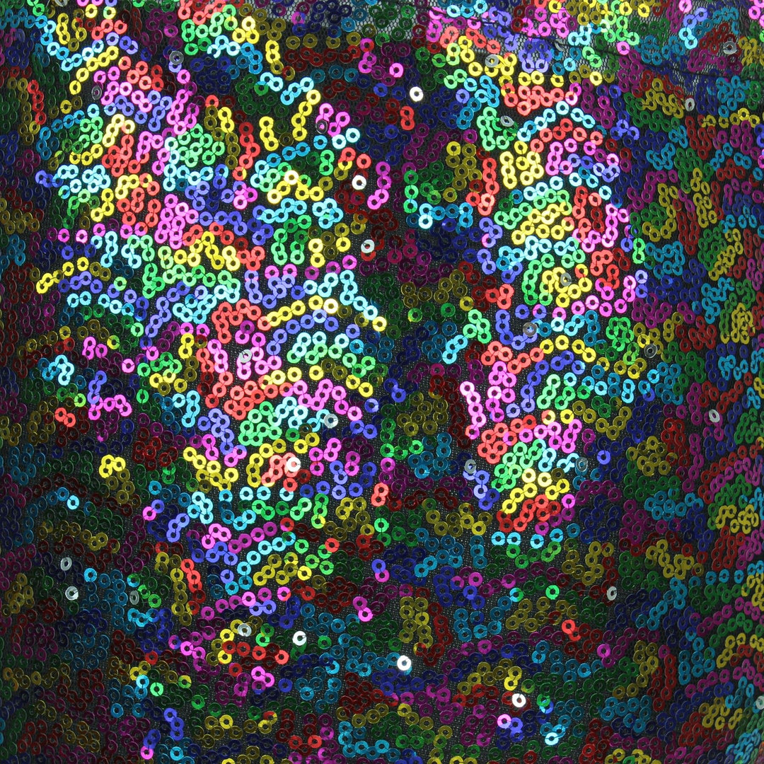 Sequin Hot Pants - Rainbow