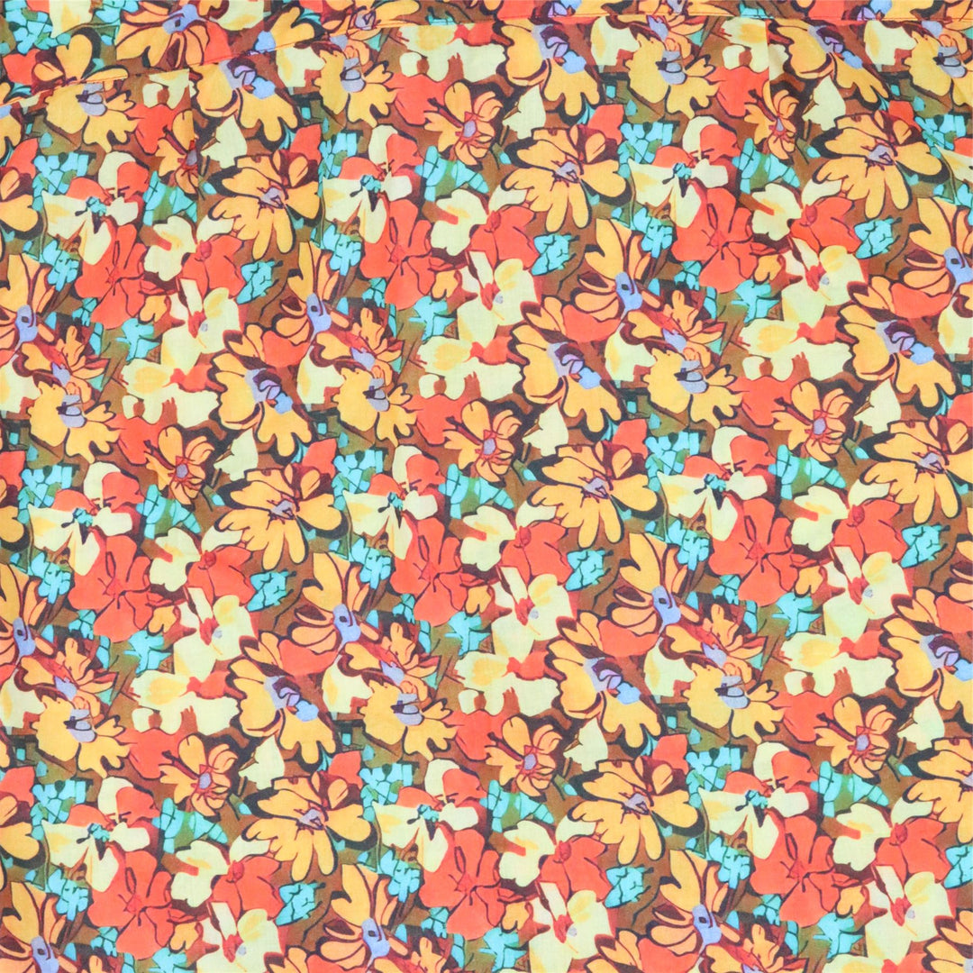Regular Fit Short Sleeve Shirt - Wildflower Burst
