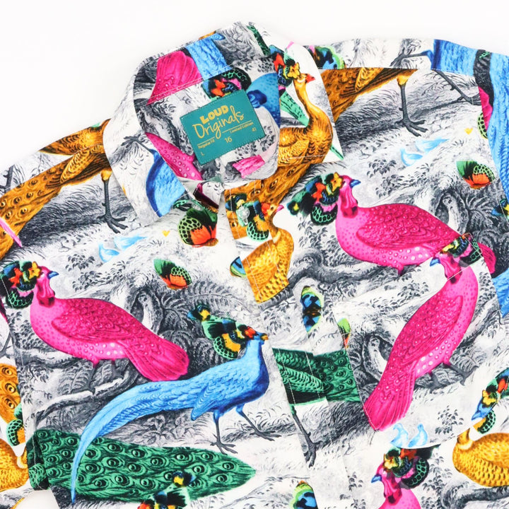 Regular Fit Short Sleeve Shirt - Royal Peacock