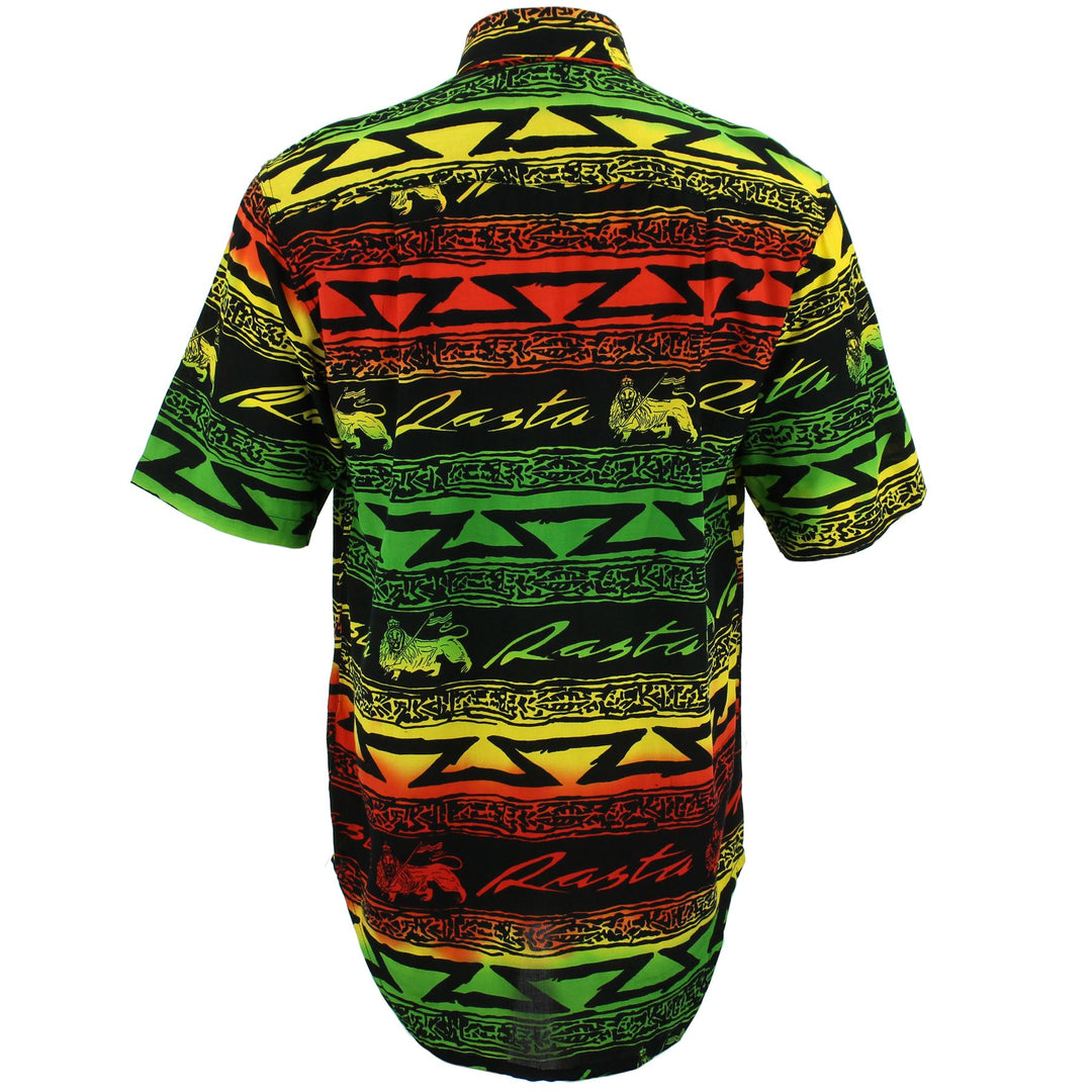 Regular Fit Short Sleeve Shirt - Rasta