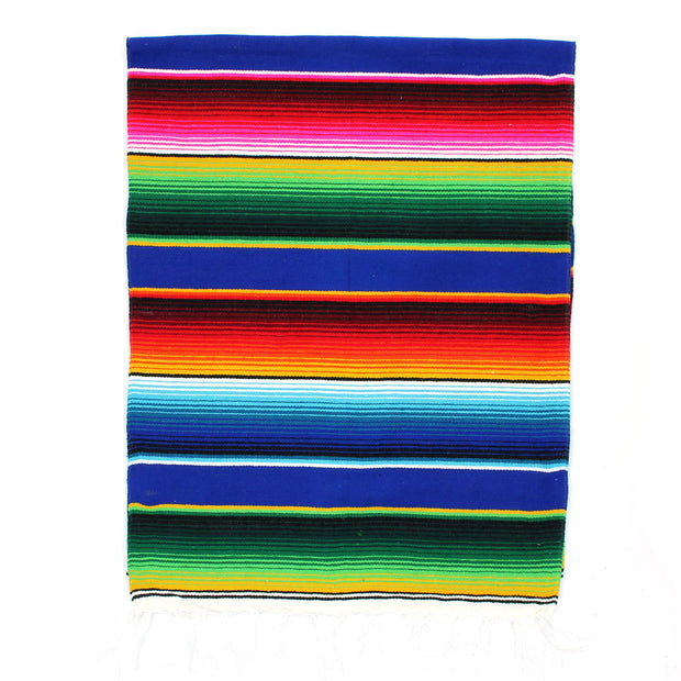 Handwoven Mexican Serape X-Small 140cm x 60cm - Multicoloured