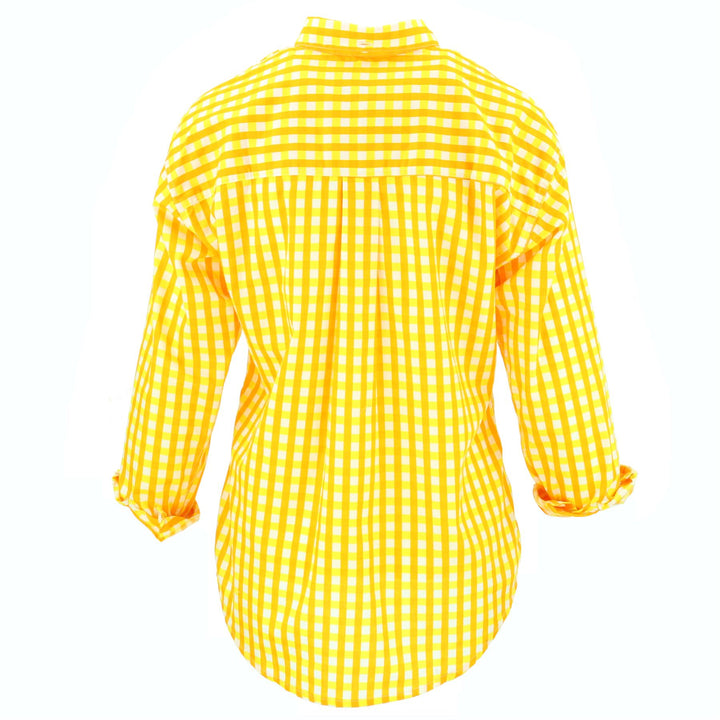 Classic Women's Shirt - Yellow Gingham