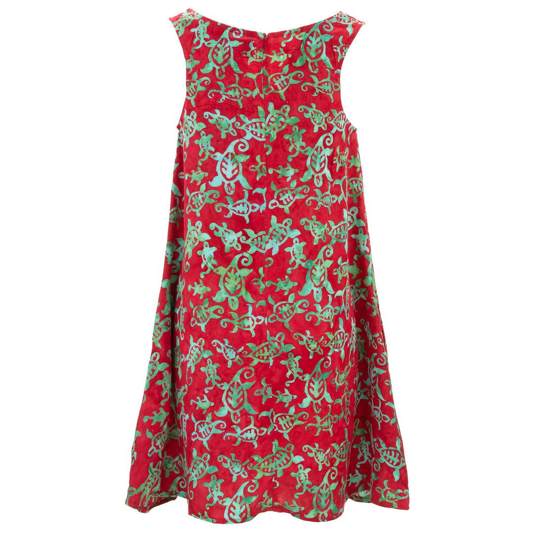 Shift Shaper Dress - Turtle Bay Red