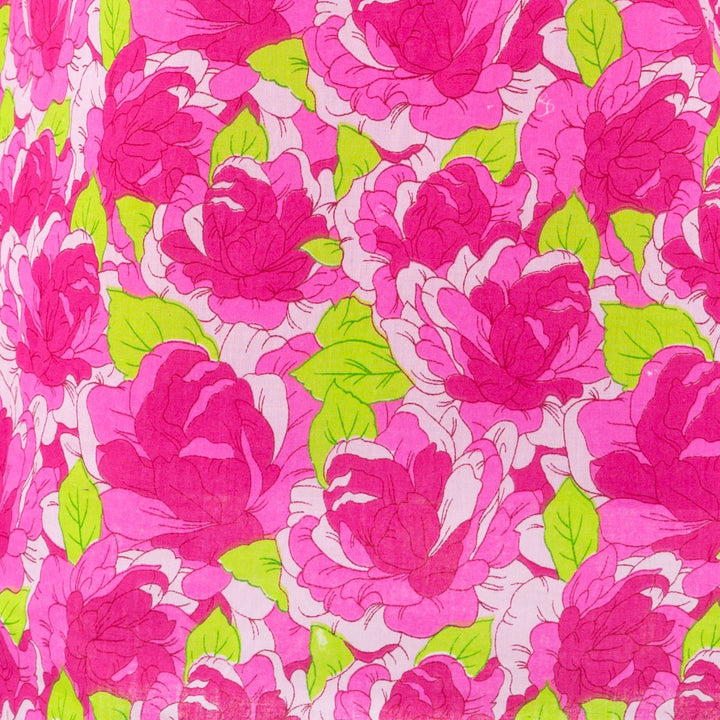 Shirred Super Top - Pink Floral