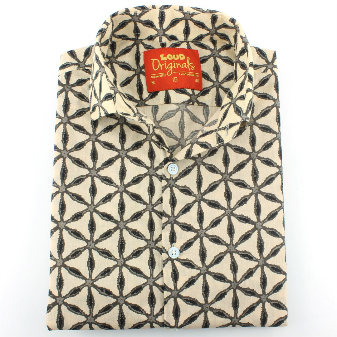 Tailored Fit Long Sleeve Shirt - Geodesic