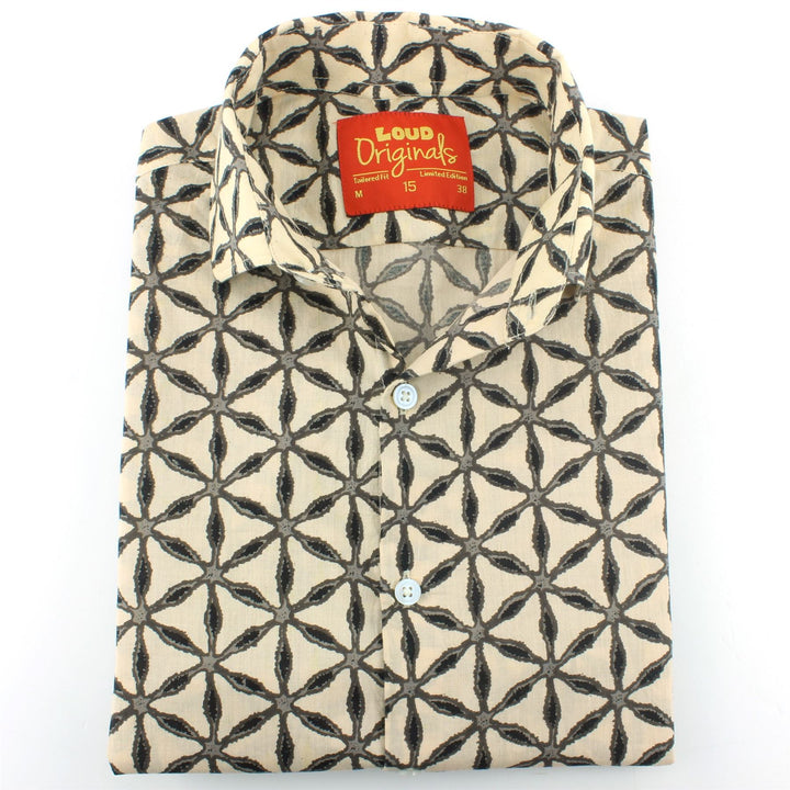 Tailored Fit Long Sleeve Shirt - Geodesic