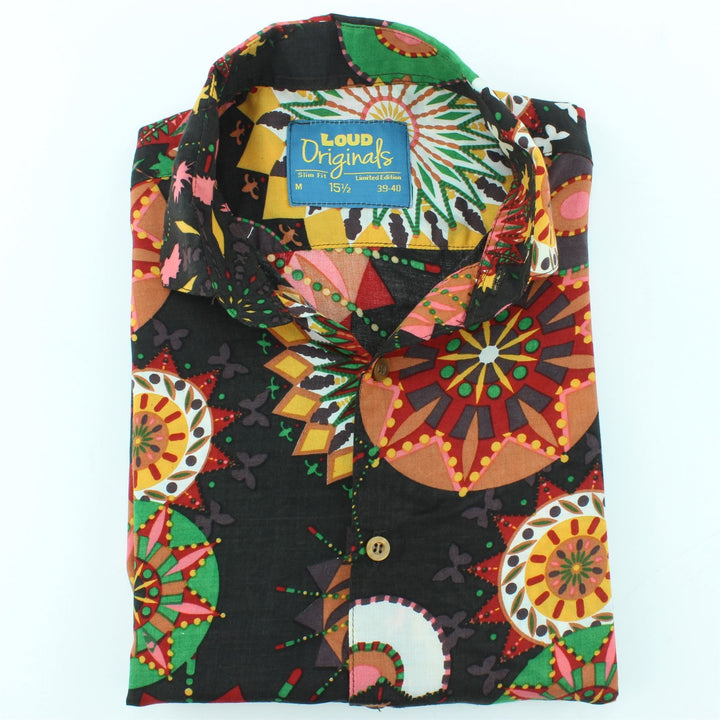 Slim Fit Short Sleeve Shirt - Carnival Suzani