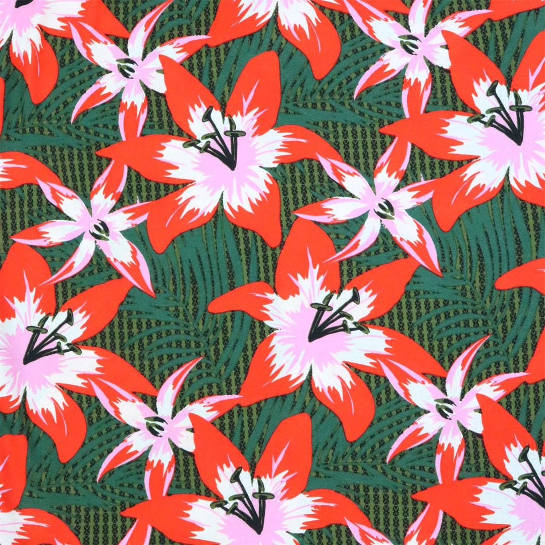 Regular Fit Short Sleeve Shirt - Jungle Lily