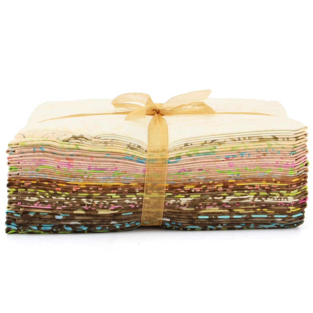 Fat Quarter - 20 Pieces of 19" x 20" Cotton Batik