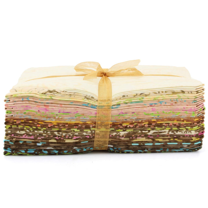 Fat Quarter - 20 Pieces of 19" x 20" Cotton Batik