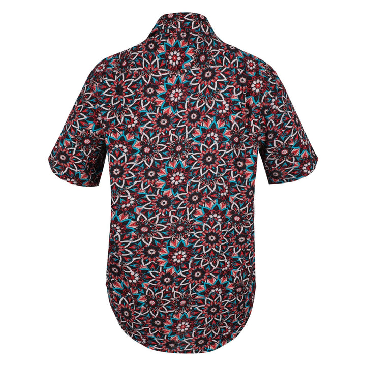 Regular Fit Short Sleeve Shirt - Lotus Kaleidoscope