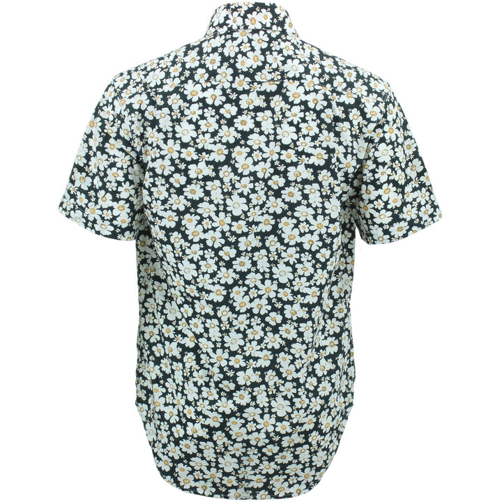 Regular Fit Short Sleeve Shirt - Daisies
