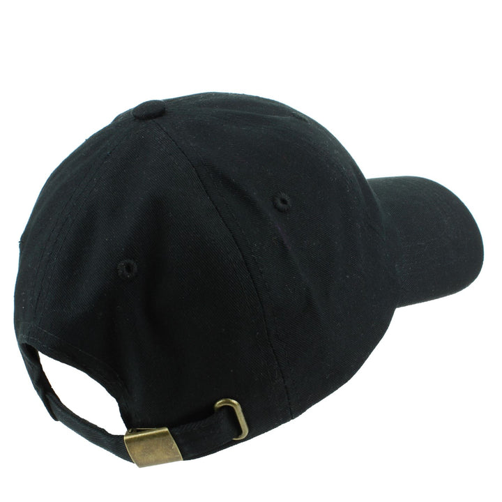Plain Baseball Cap - Black