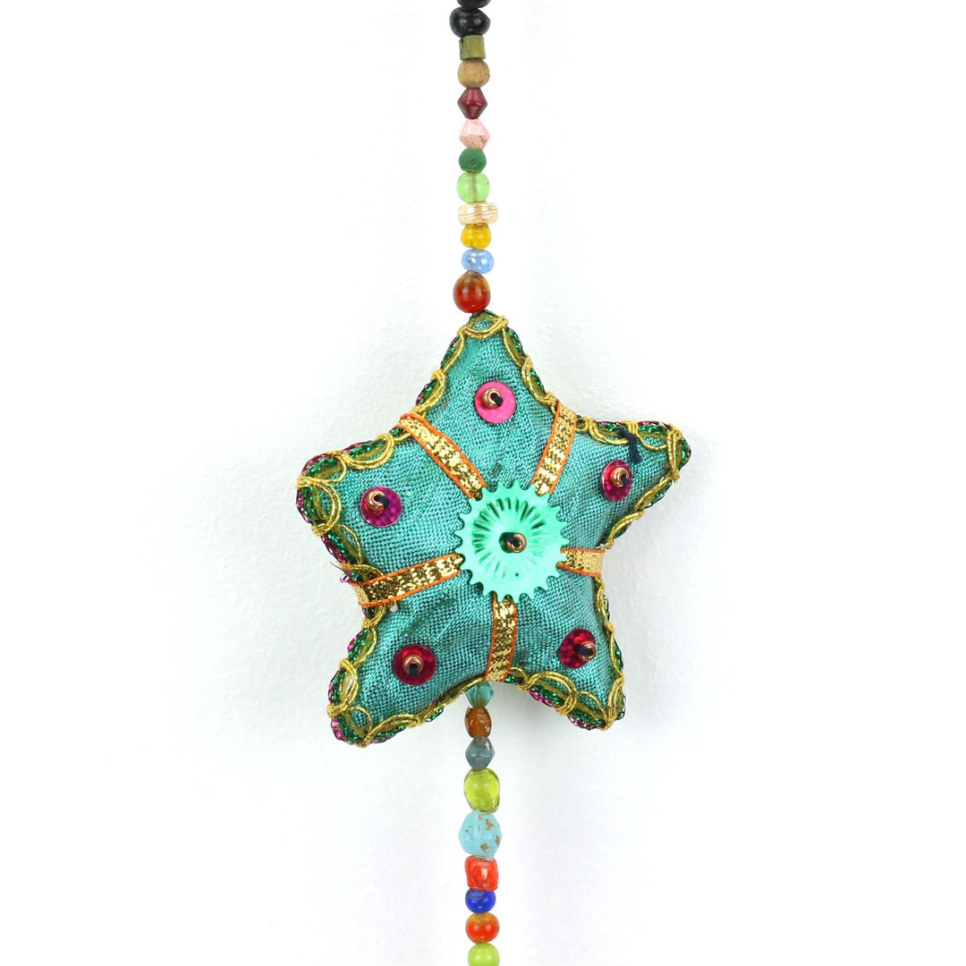 Handmade Rajasthani Strings Hanging Decorations - Moon & Stars