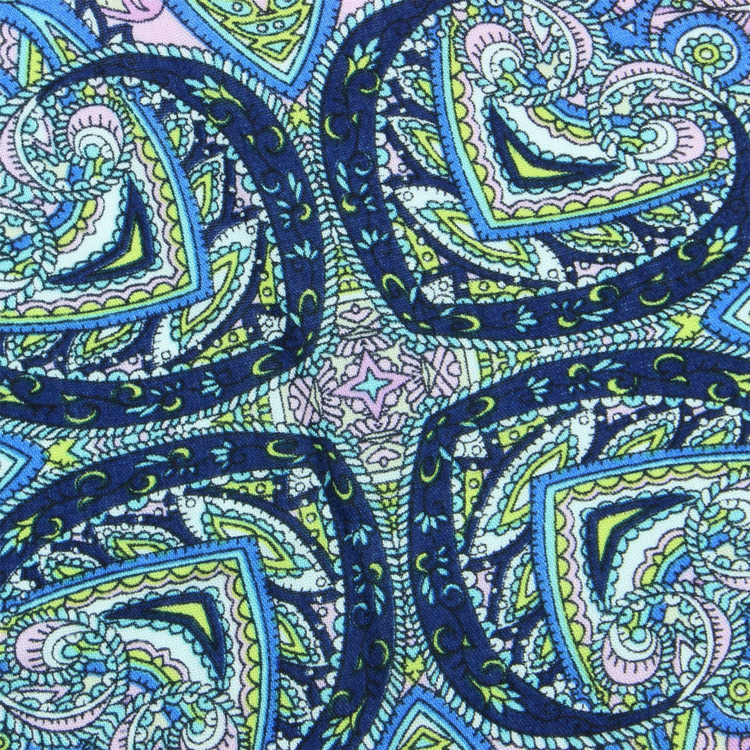 Slim Fit Long Sleeve Shirt - Indigo Indian