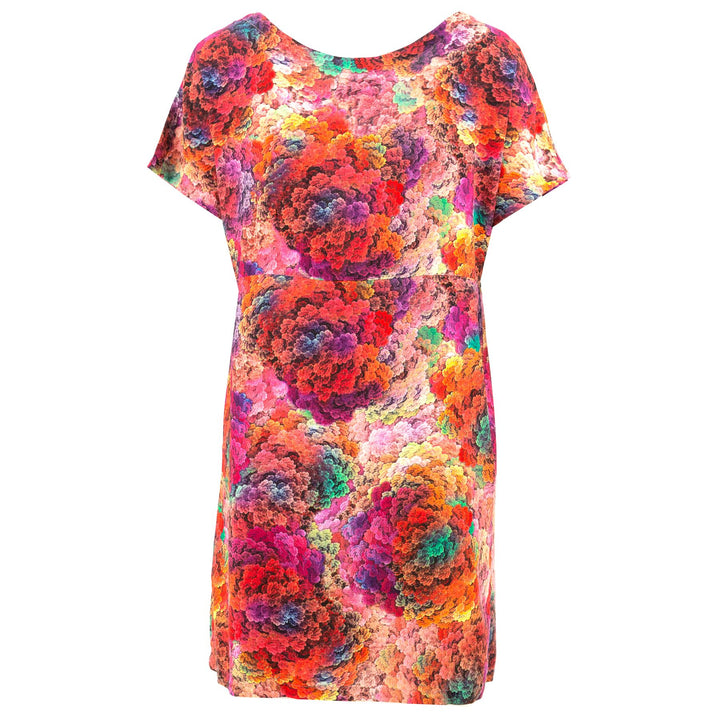 Lolo Short Shift Dress - Psychedelic Broccoli