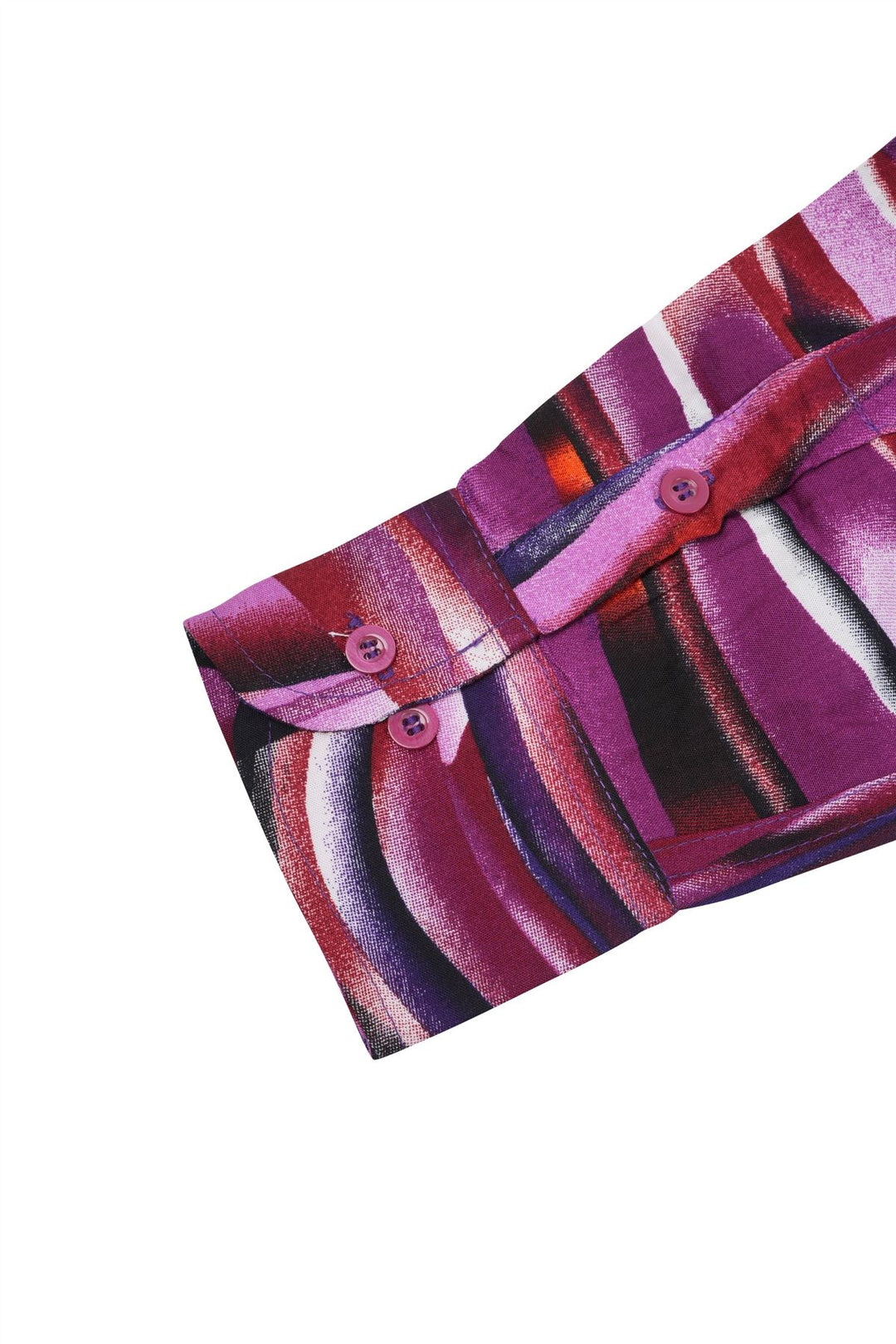 Regular Fit Long Sleeve Shirt - Purple Wave