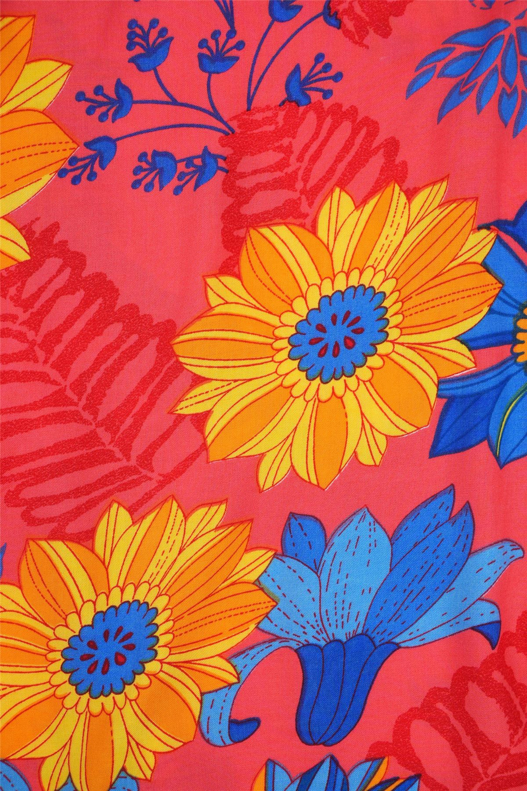 Regular Fit Short Sleeve Shirt - Sunburst Meadow