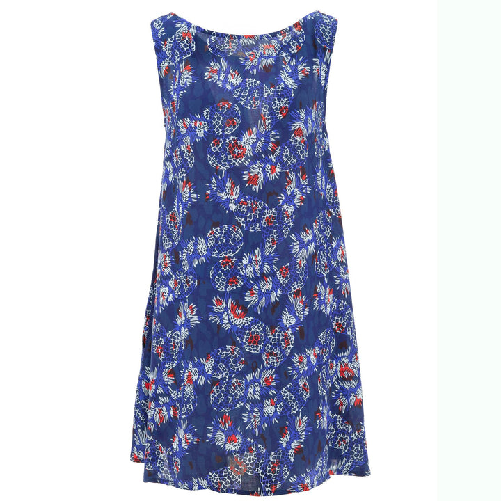 Shift Shaper Dress - Blue Pineapple