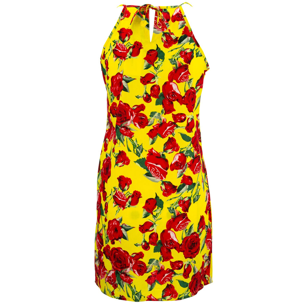 Strappy Dress - Acid Rose