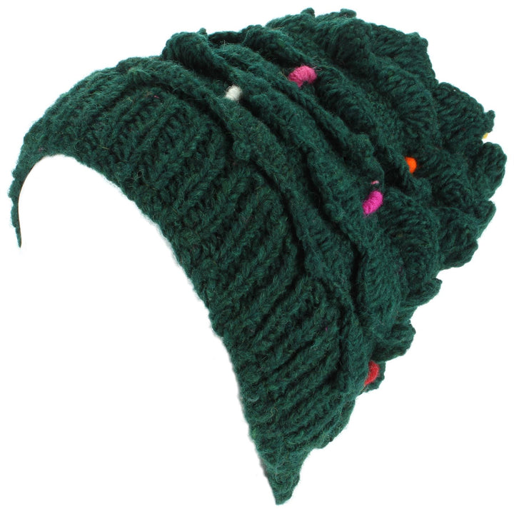 Wool Knit Christmas Tree Hat