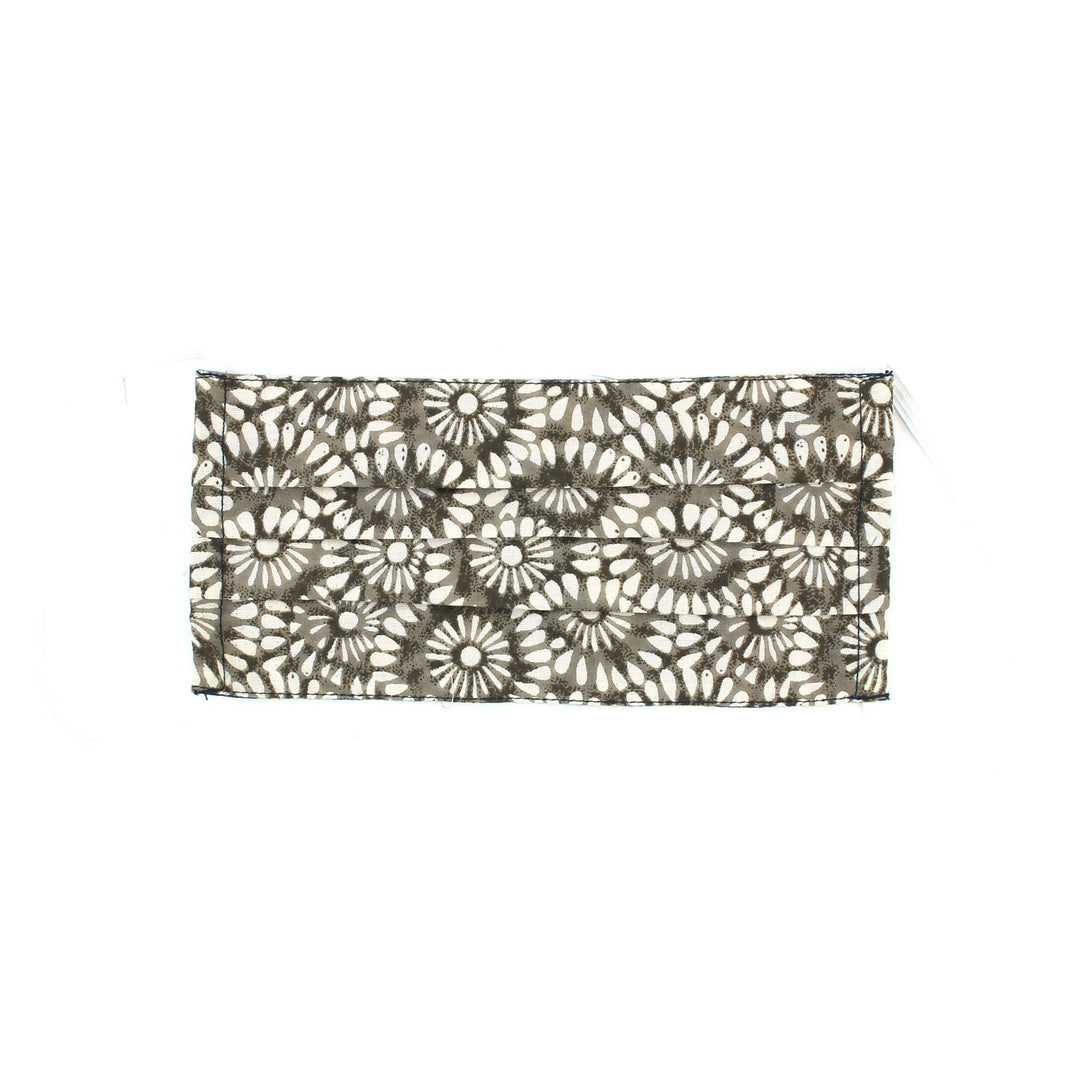 100% Cotton Handmade Pleated Face-Mask