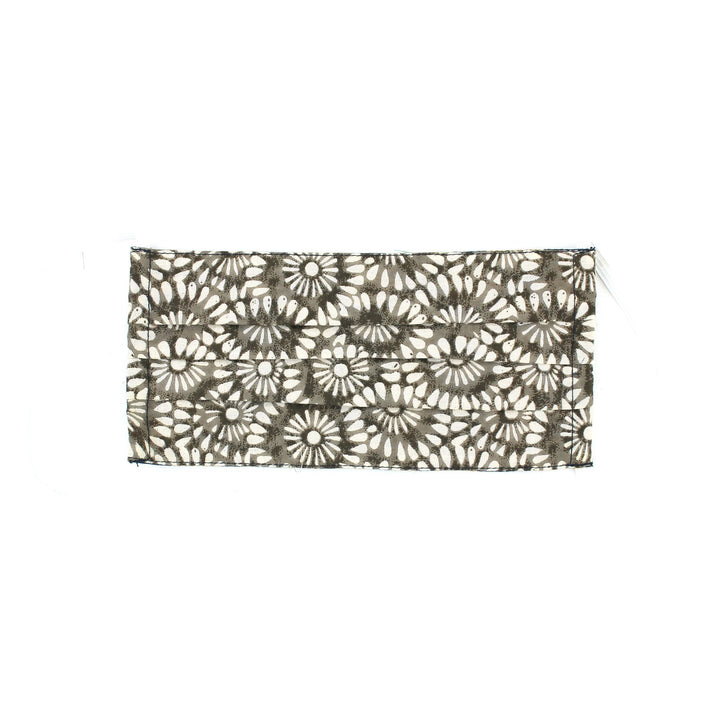 100% Cotton Handmade Pleated Face-Mask