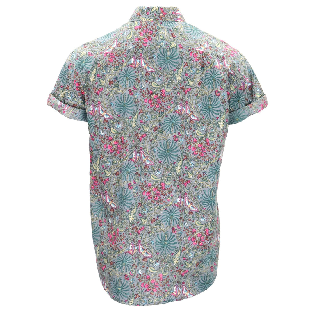 Regular Fit Short Sleeve Shirt - Mystical Moths