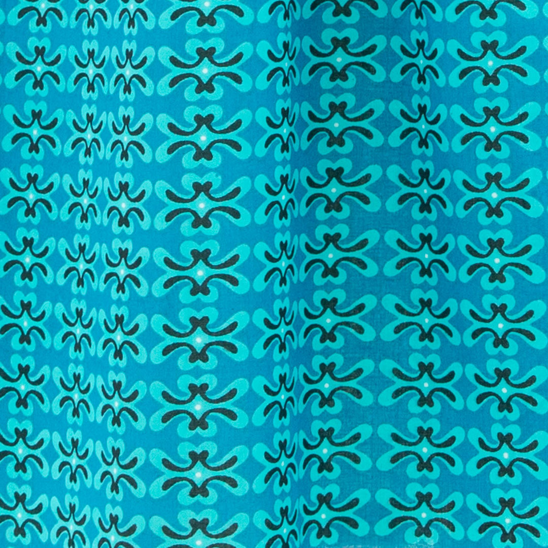 Floaty Pocket Pleat Dress - Aqua Oasis