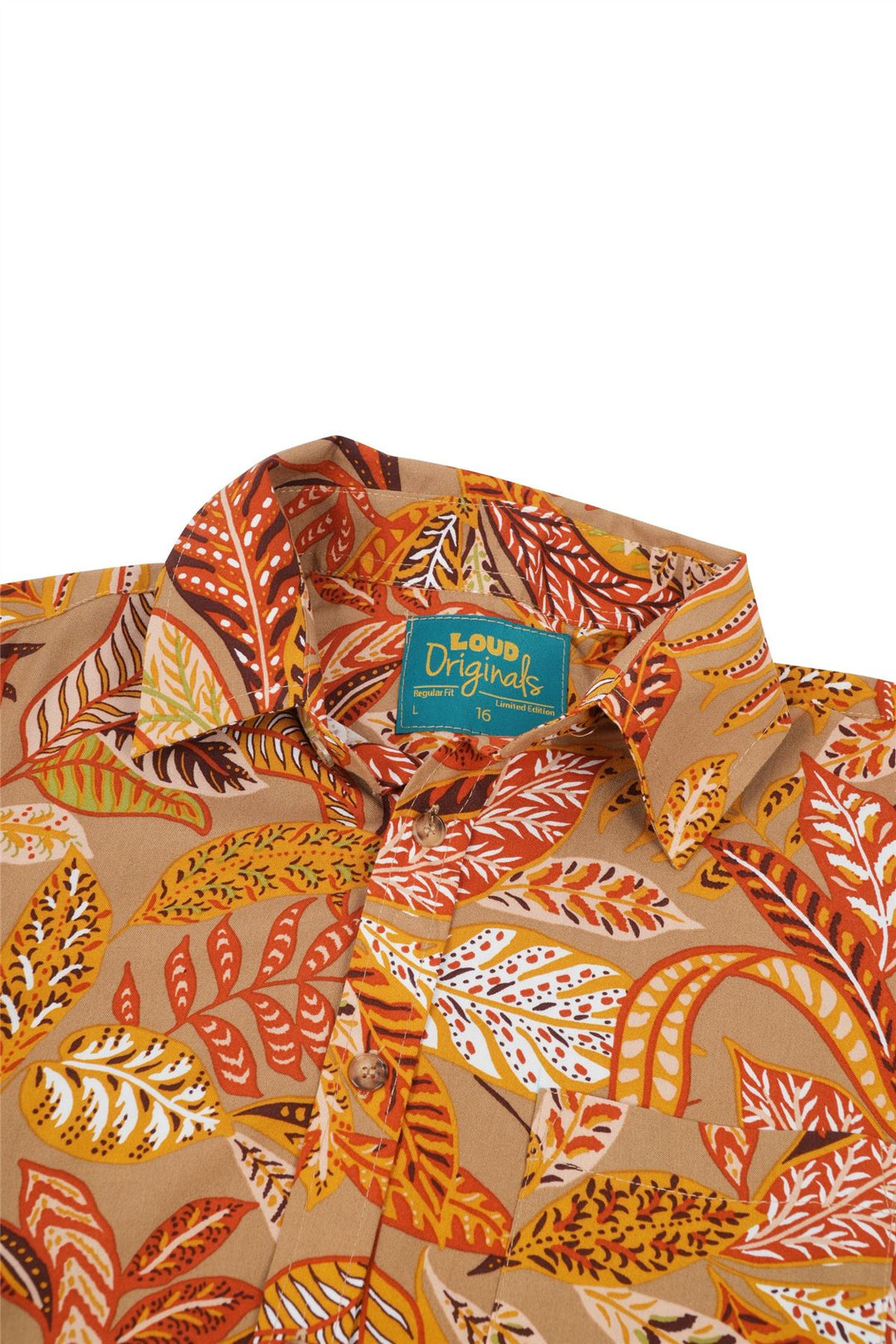 Regular Fit Short Sleeve Shirt - Autumn Nomad