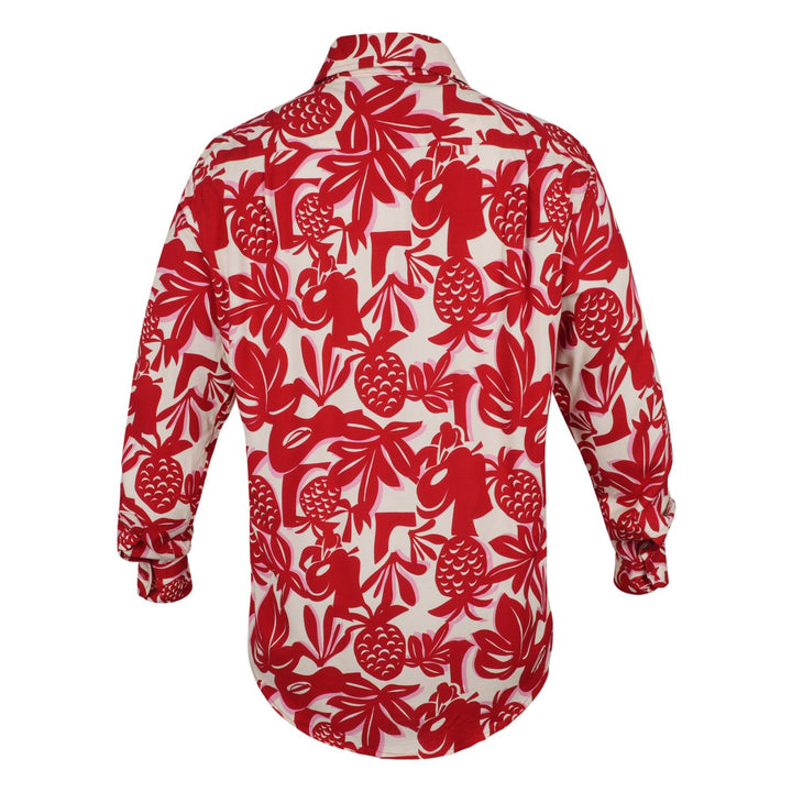 Regular Fit Long Sleeve Shirt - Tropical Grove