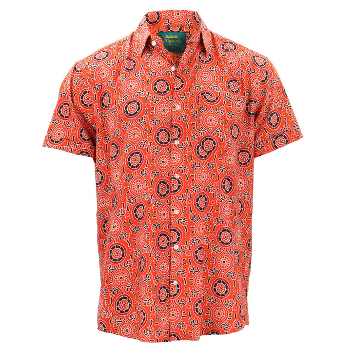 Regular Fit Short Sleeve Shirt - Persian Paisley