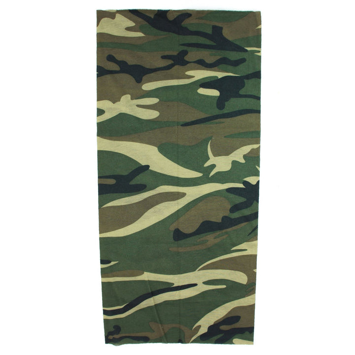 Printed Snood Face Mask - Camo 1