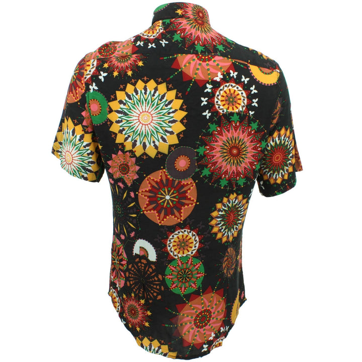 Slim Fit Short Sleeve Shirt - Carnival Suzani