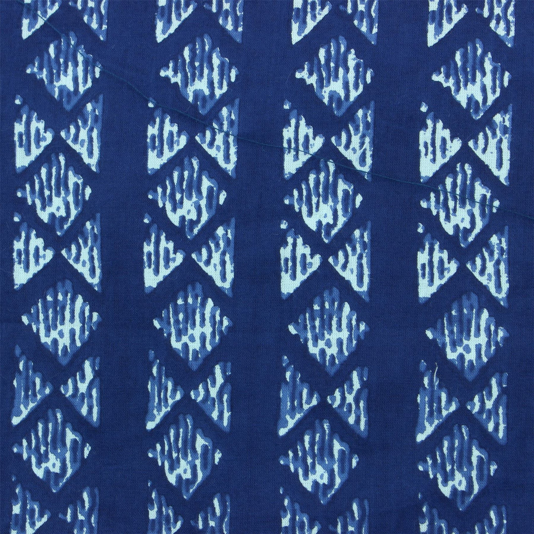 Slim Fit Long Sleeve Shirt - Block Print - Farfalle