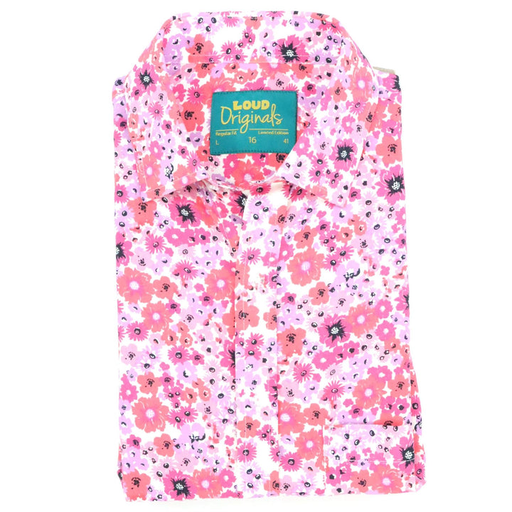 Regular Fit Short Sleeve Shirt - Ditsy Blossom